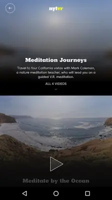 NYT VR android App screenshot 4