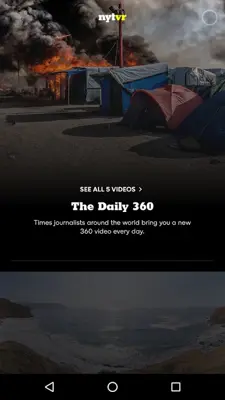 NYT VR android App screenshot 5